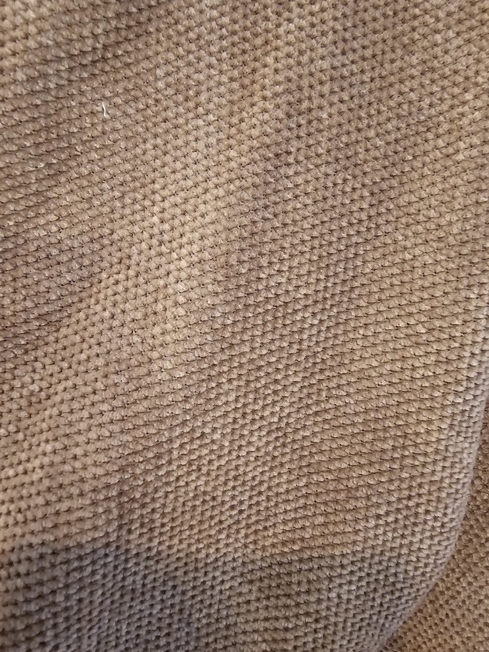 Cozy Chenille Hooded Pullover Top in Tan - Picture 3 of 4